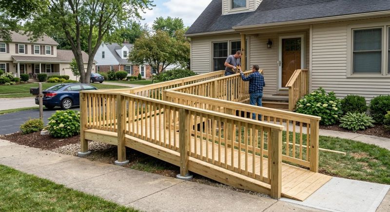 Handicap Ramp Replacement in Wilmington, NC