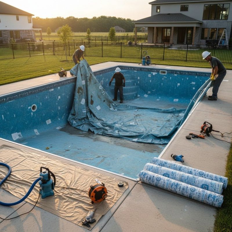Pool Liner Installation