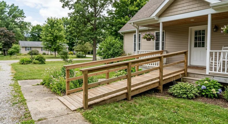 Handicap Ramp Replacement in Conroe, TX